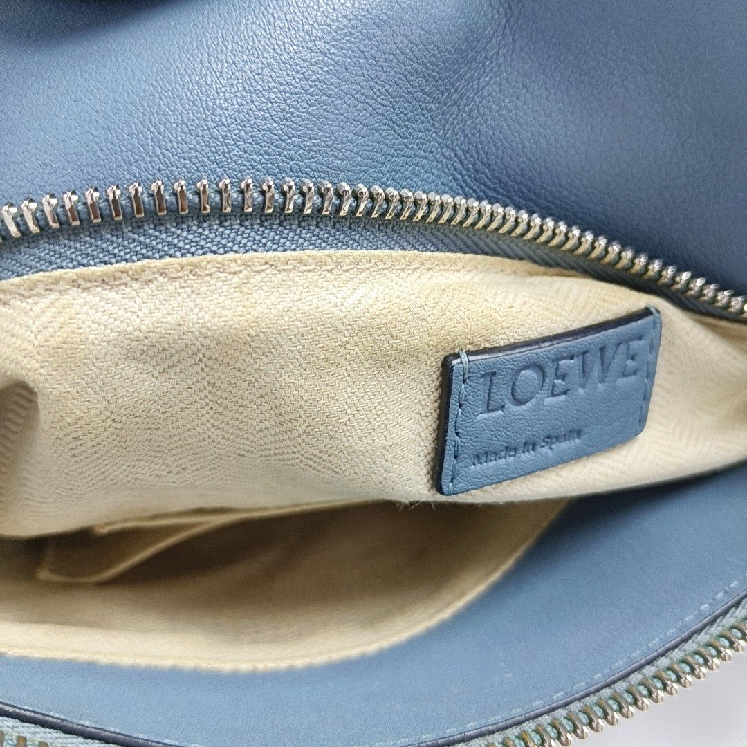 Puzzle Small Calfskin Blue