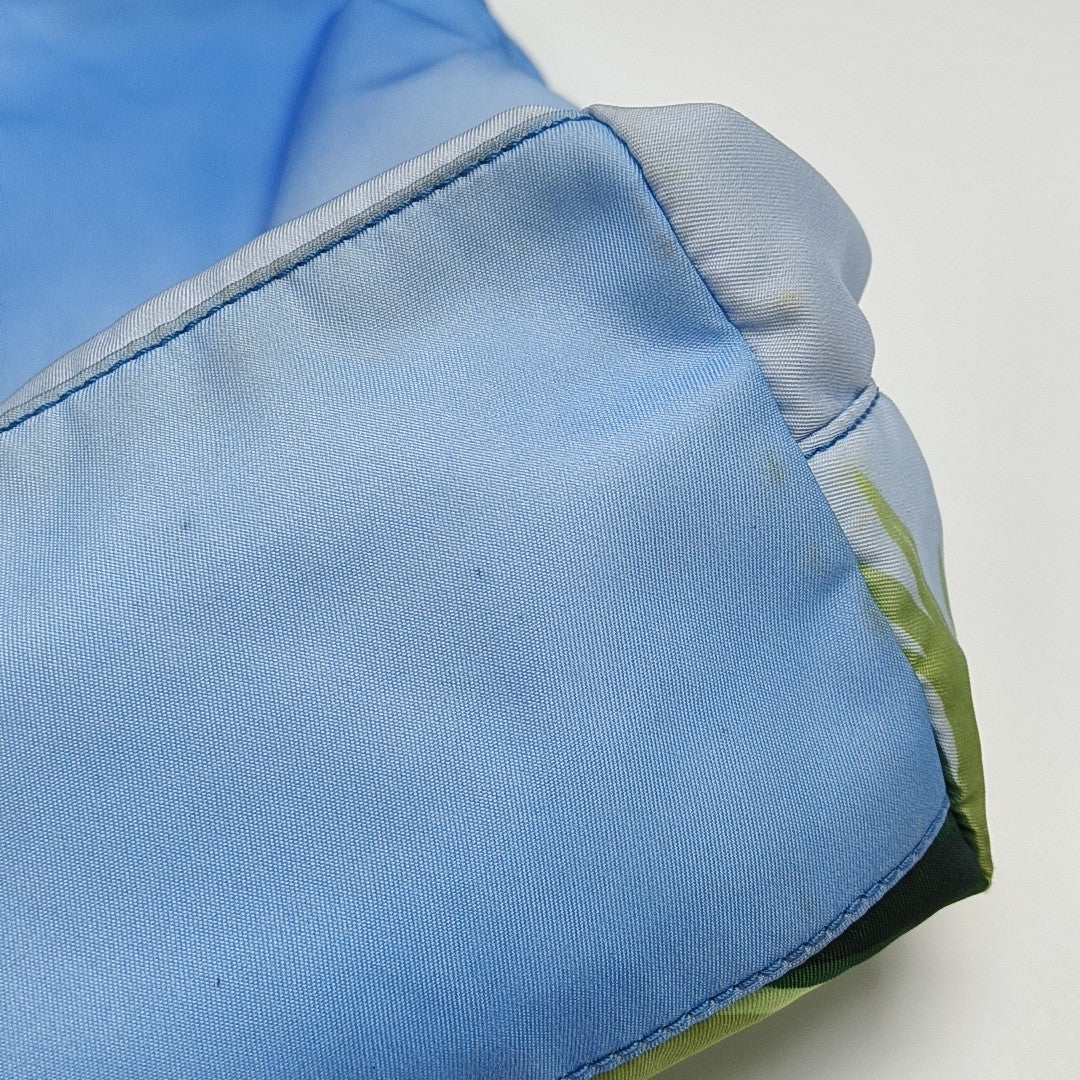 Nylon Tote Bag Blue