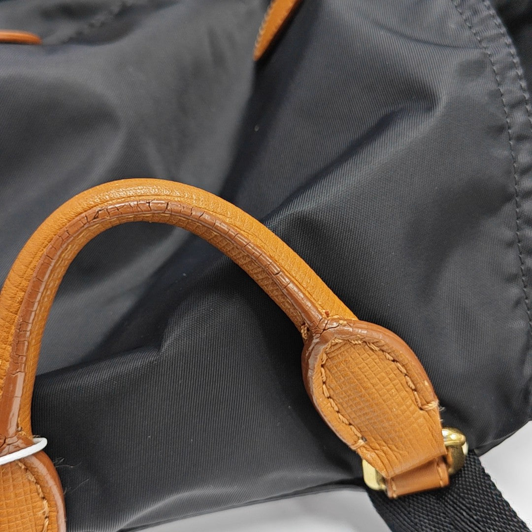 The Rucksack Large Nylon Black