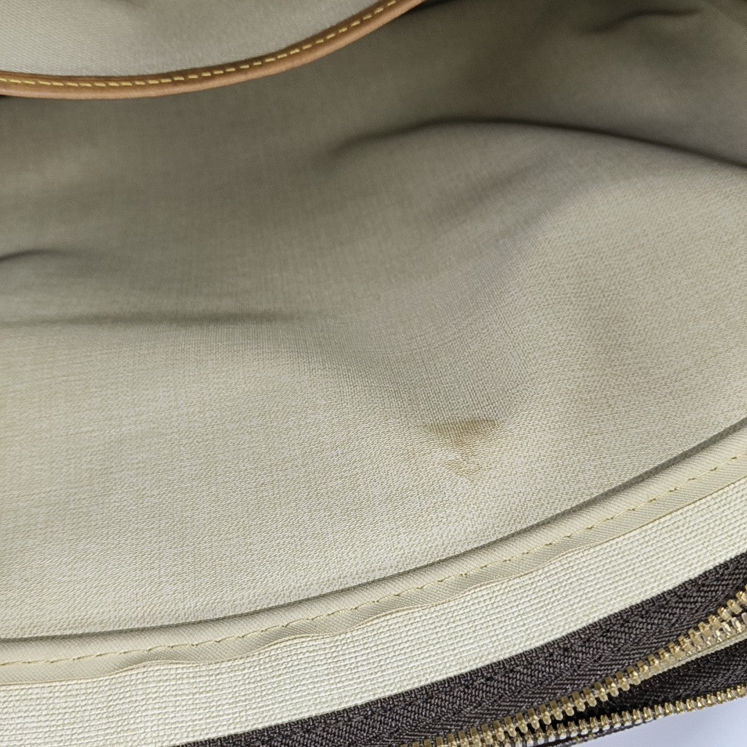 ALIZÉ Monogram Coated Canvas Brown
