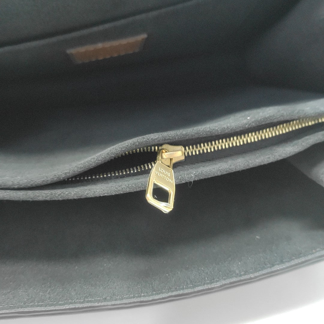 DAUPHINE MM Monogram Coated Canvas Brown
