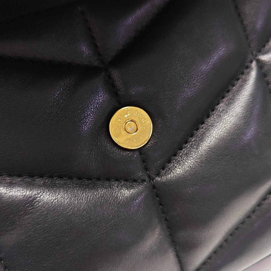 PUFFER Quilted Lambskin Black