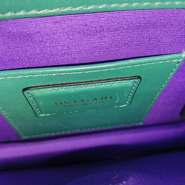 SERPENTI FOREVER Small Calfskin Green
