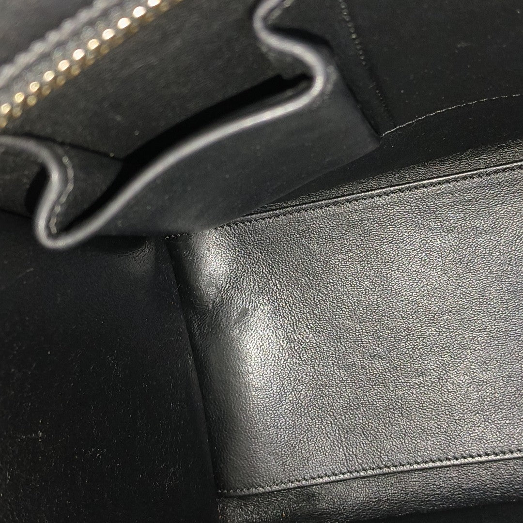 LUGGAGE Micro Calfskin Green
