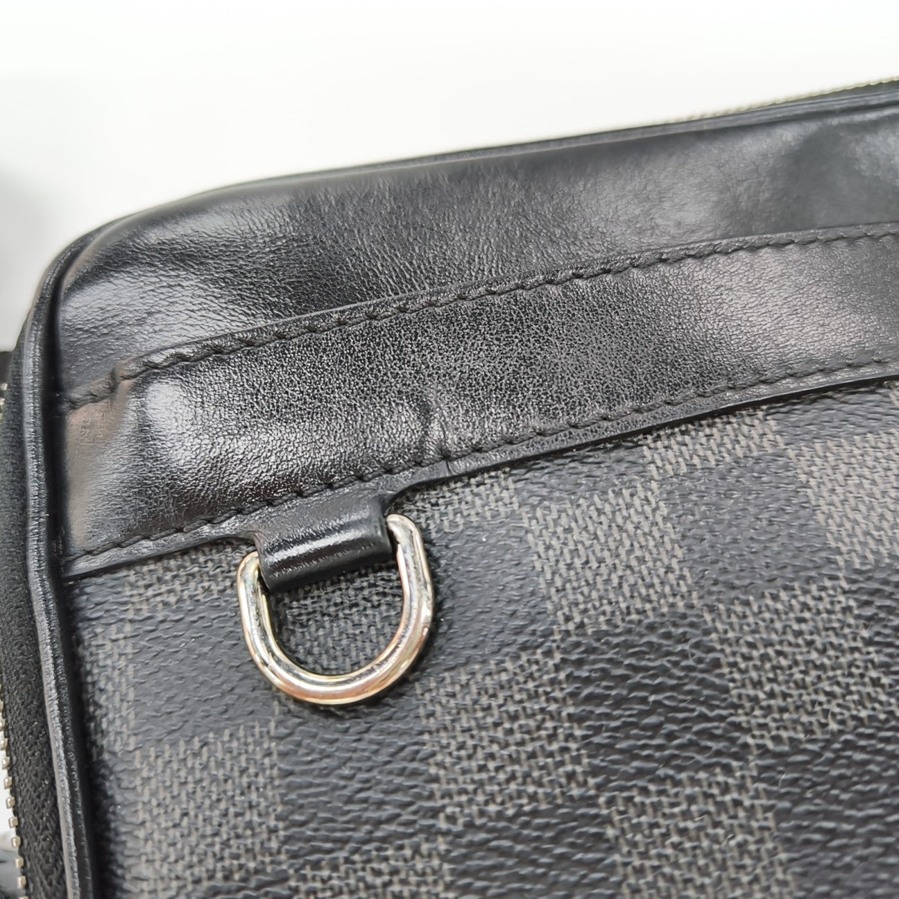 TROCADERO PM Damier Graphite Coated Canvas Gray