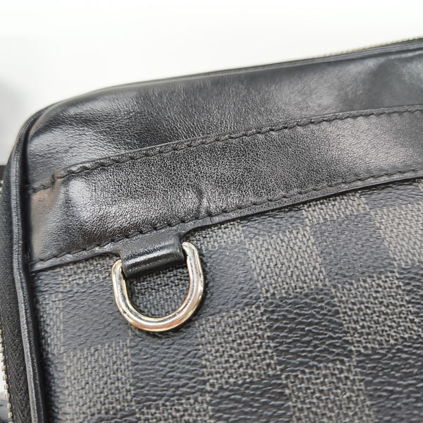 TROCADERO PM Damier Graphite Coated Canvas Gray