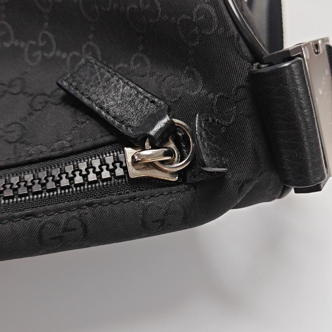 GG Imprime Monogram Canvas Black