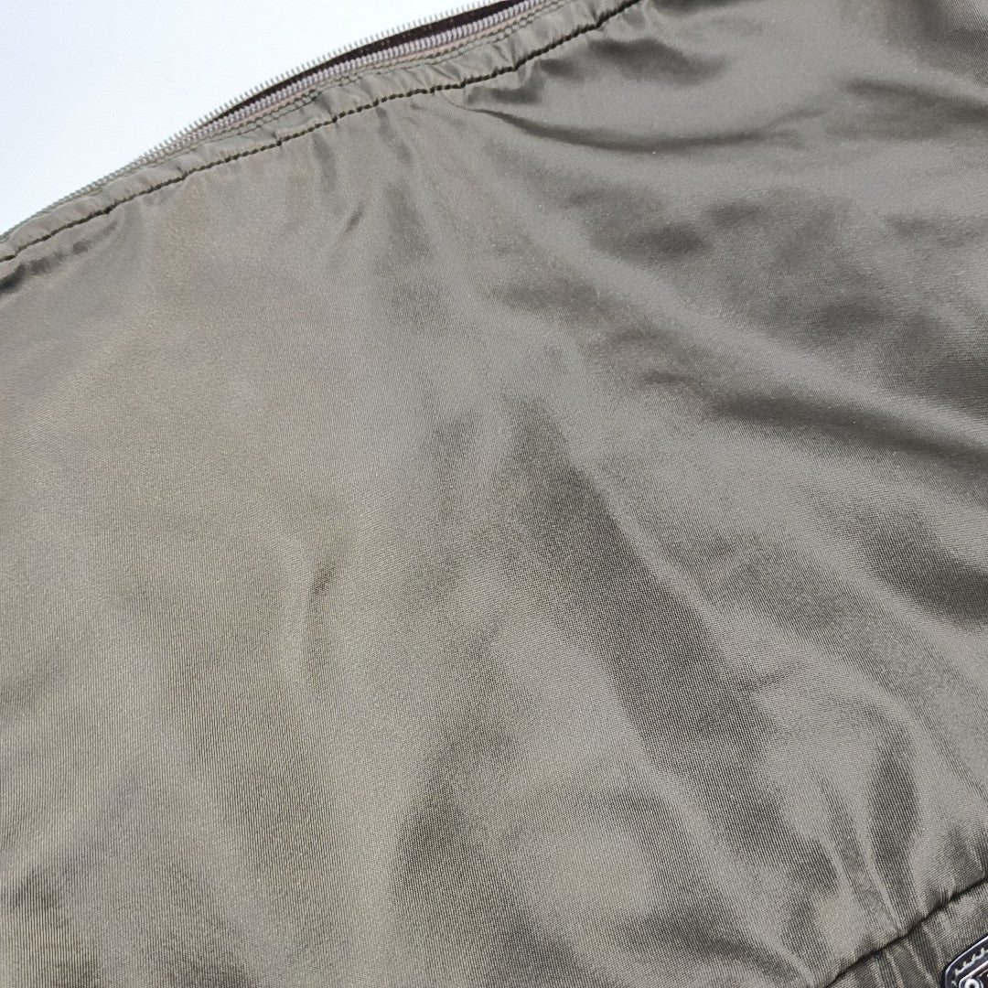 Nylon Clutch Brown