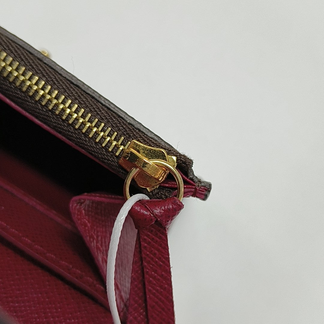 ROSALIE Monogram Coated Canvas Brown