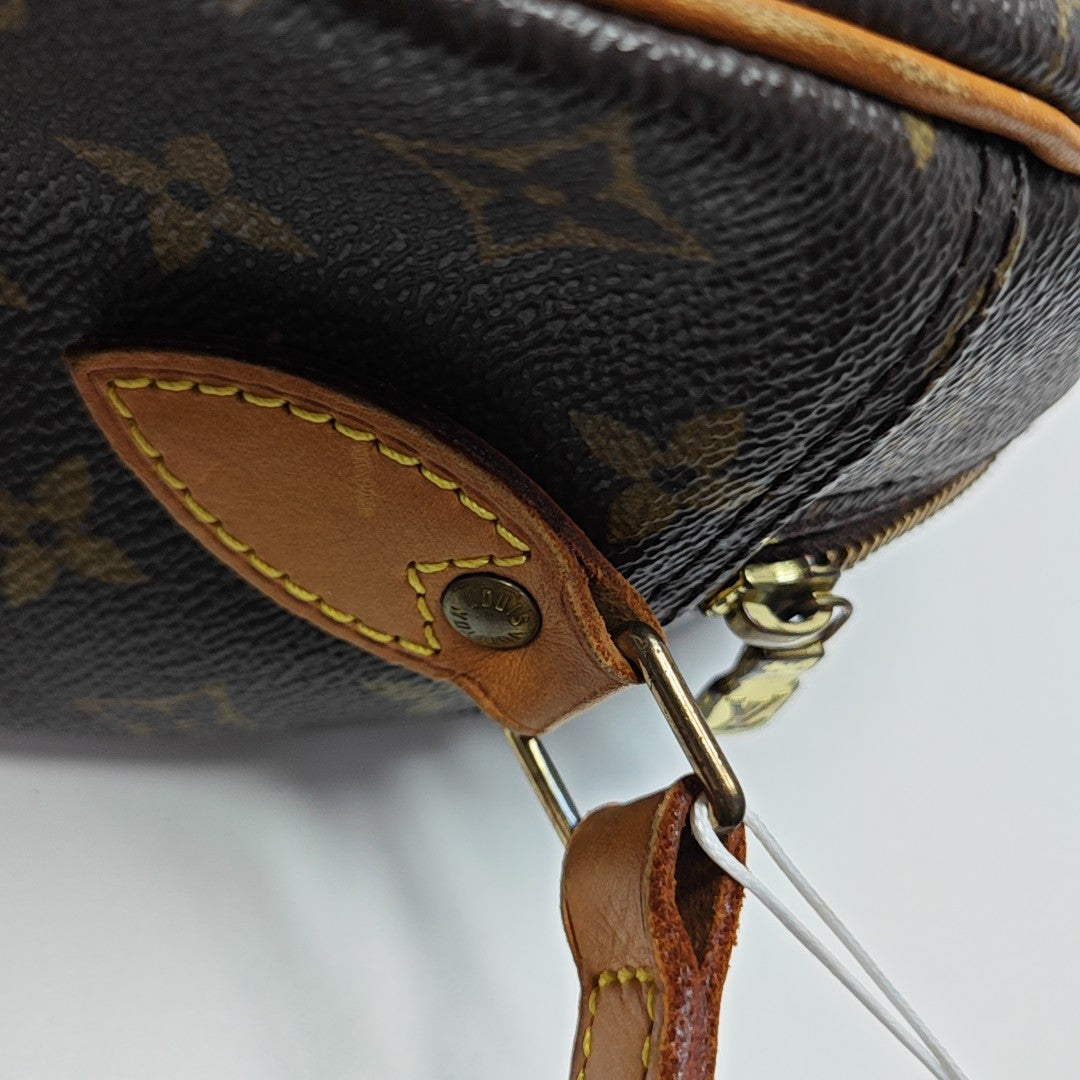 BLOIS PM Monogram Coated Canvas Brown