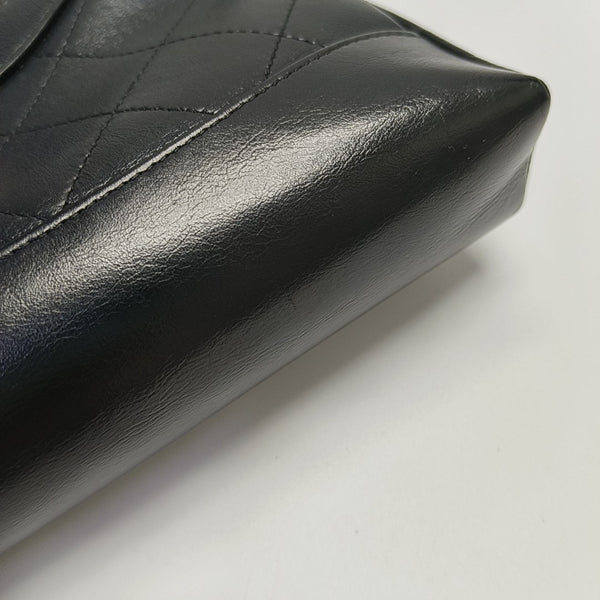 CHANEL 31 Nano Quilted Calfskin Black