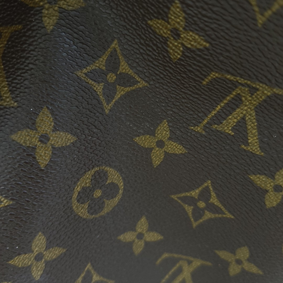 RASPAIL Monogram Coated Canvas Brown