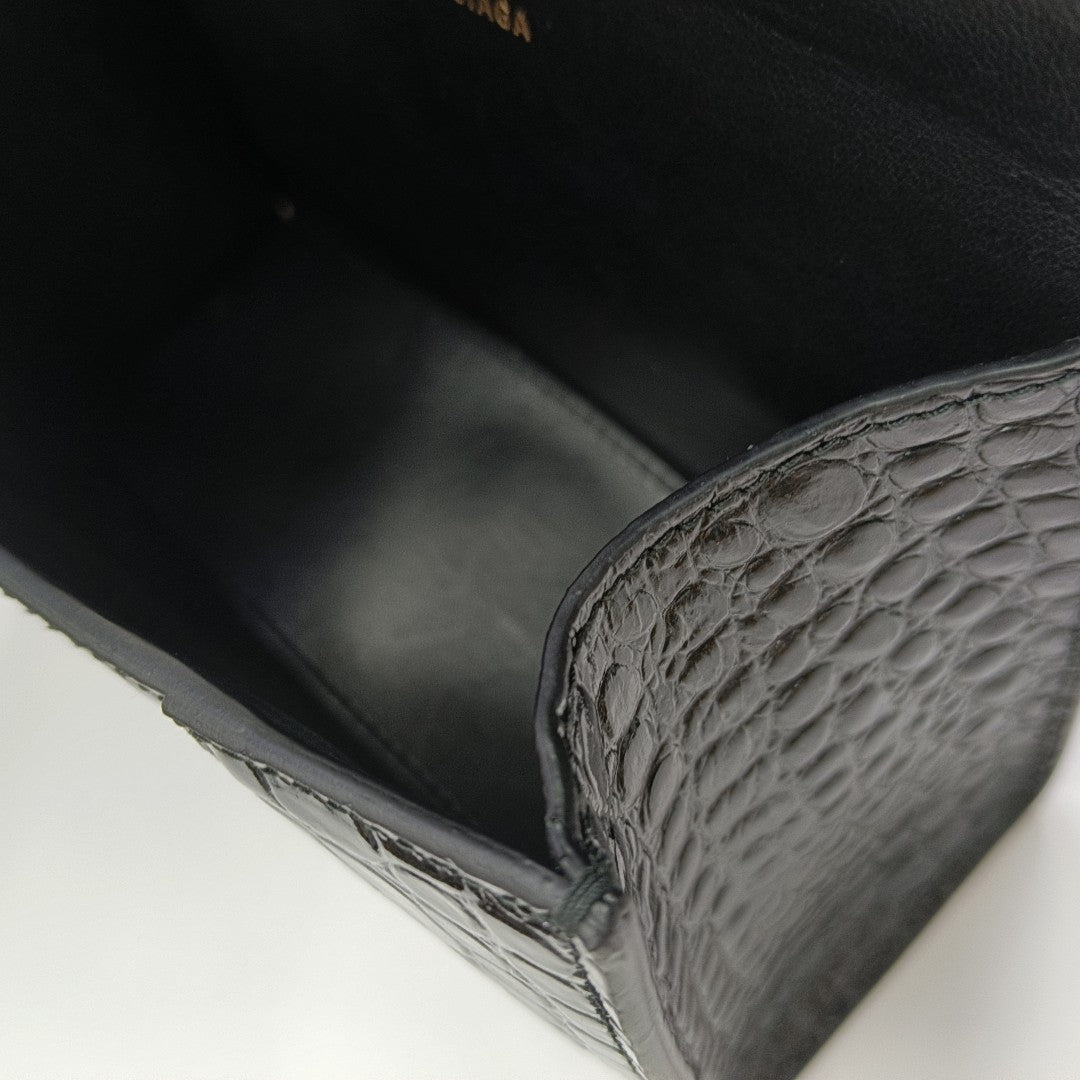 Hourglass XS Calfskin Black