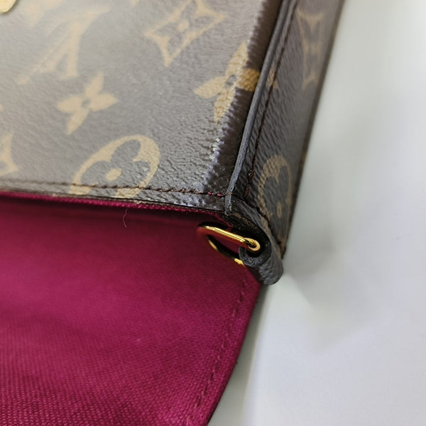 FÉLICIE Monogram Coated Canvas Brown