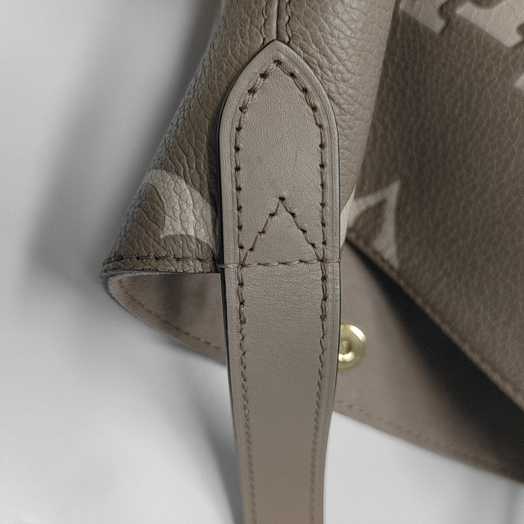 ALL IN BB Monogram Calfskin Gray
