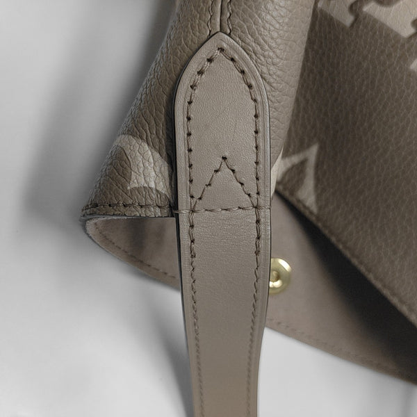 ALL IN BB Monogram Calfskin Gray