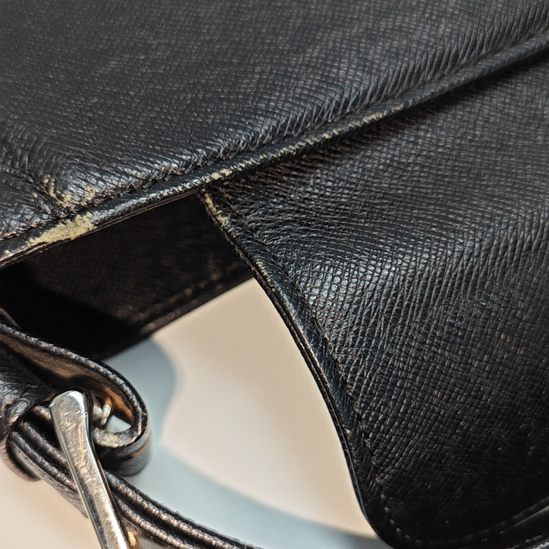 Calfskin Bucket Bag Black