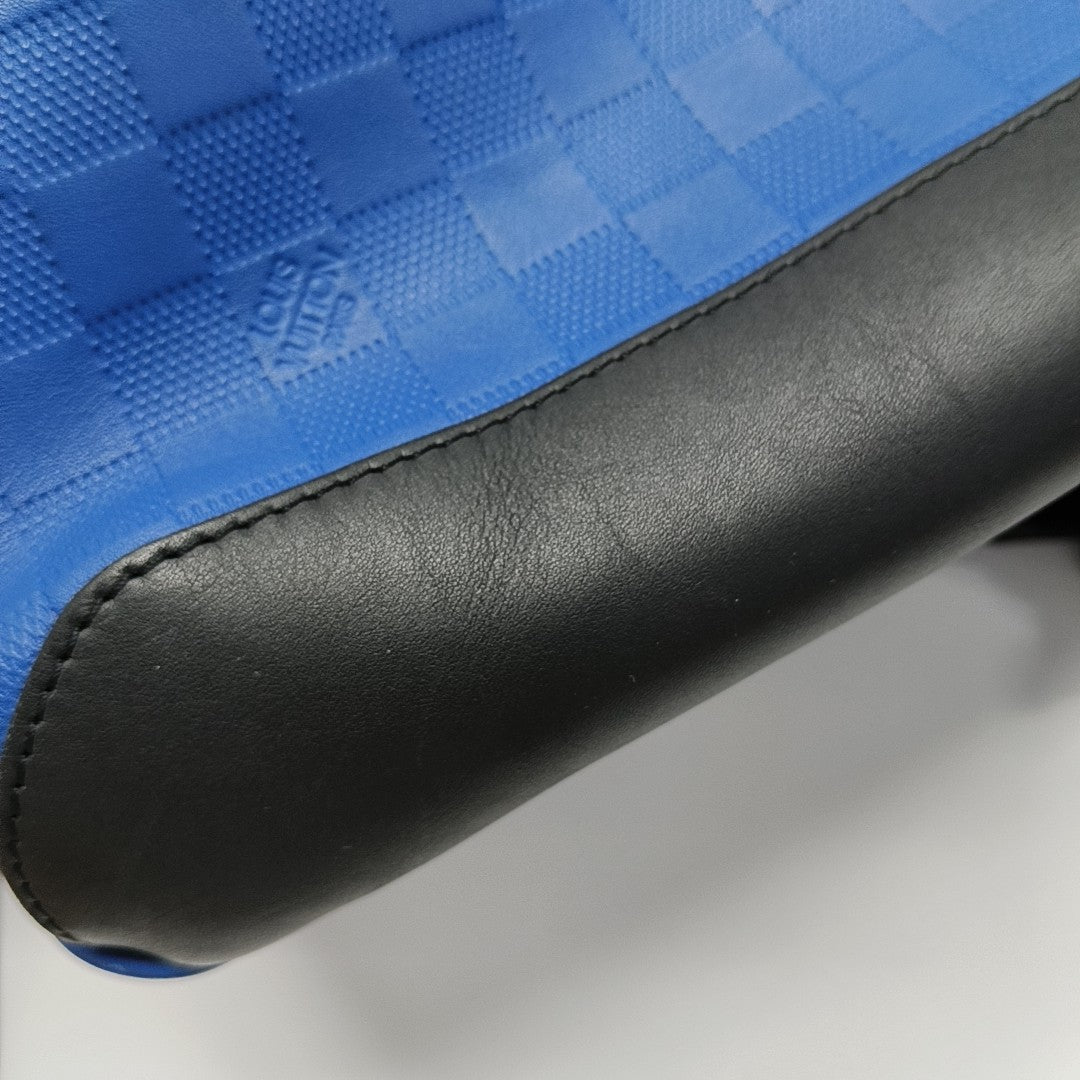AVENUE Damier Calfskin Blue