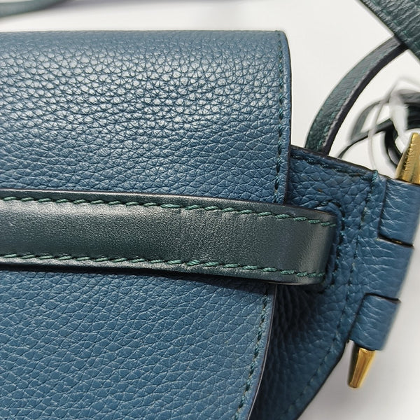 Gate Mini Calfskin Blue