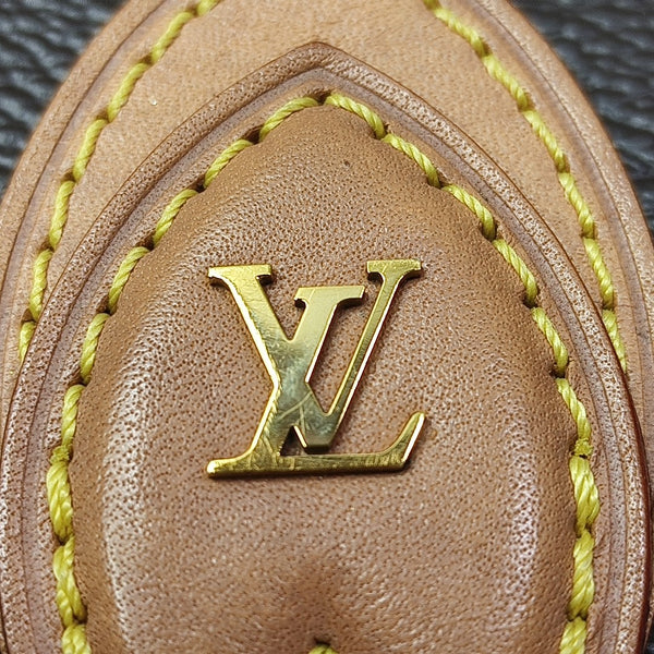 TAMBOURINE Monogram Coated Canvas Brown