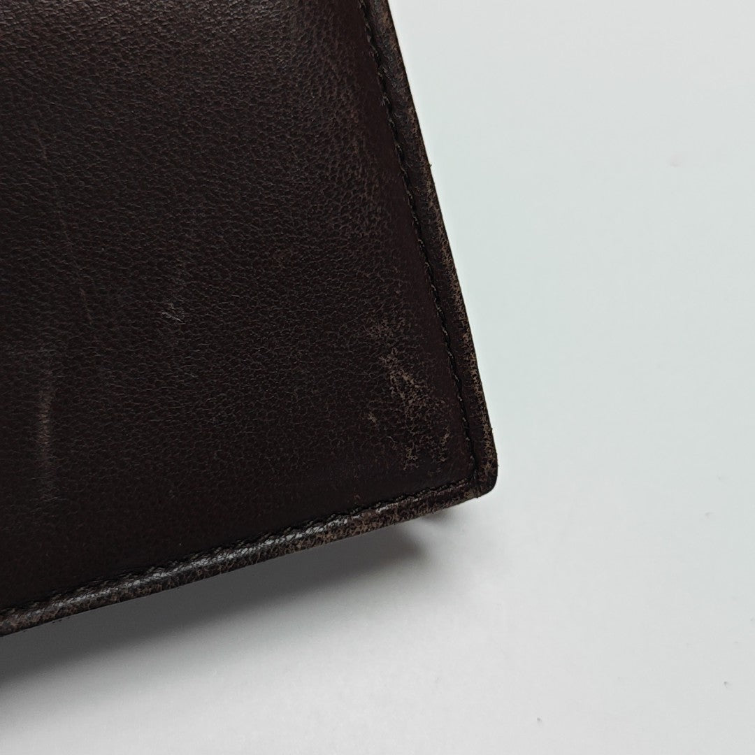 Calfskin Card Holder Brown
