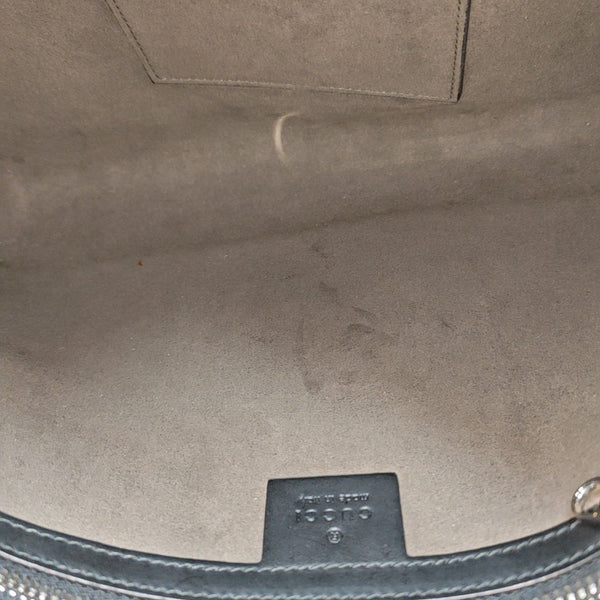 Monogram Coated Canvas Clutch Brown