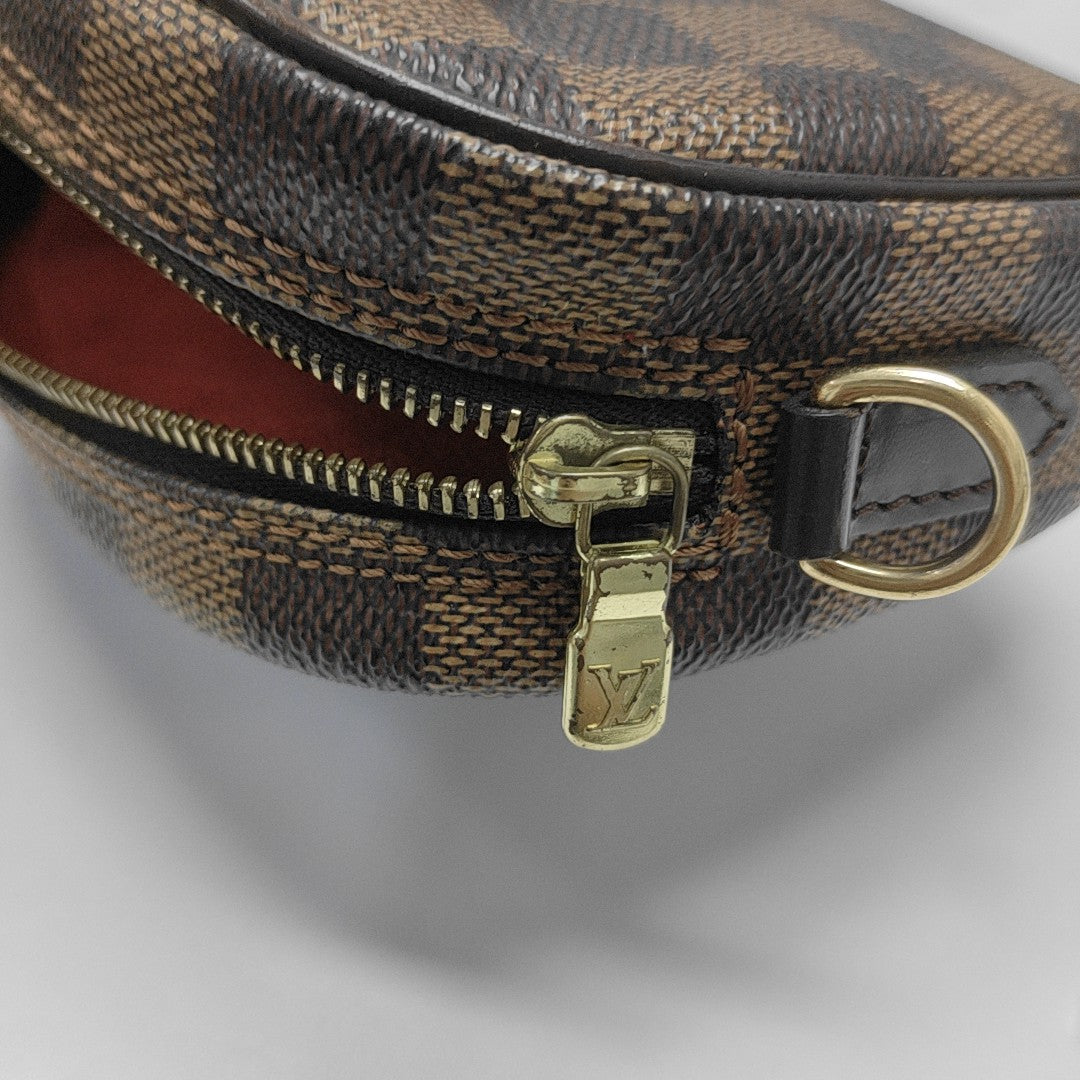 IPANEMA Damier Ebene Coated Canvas Brown