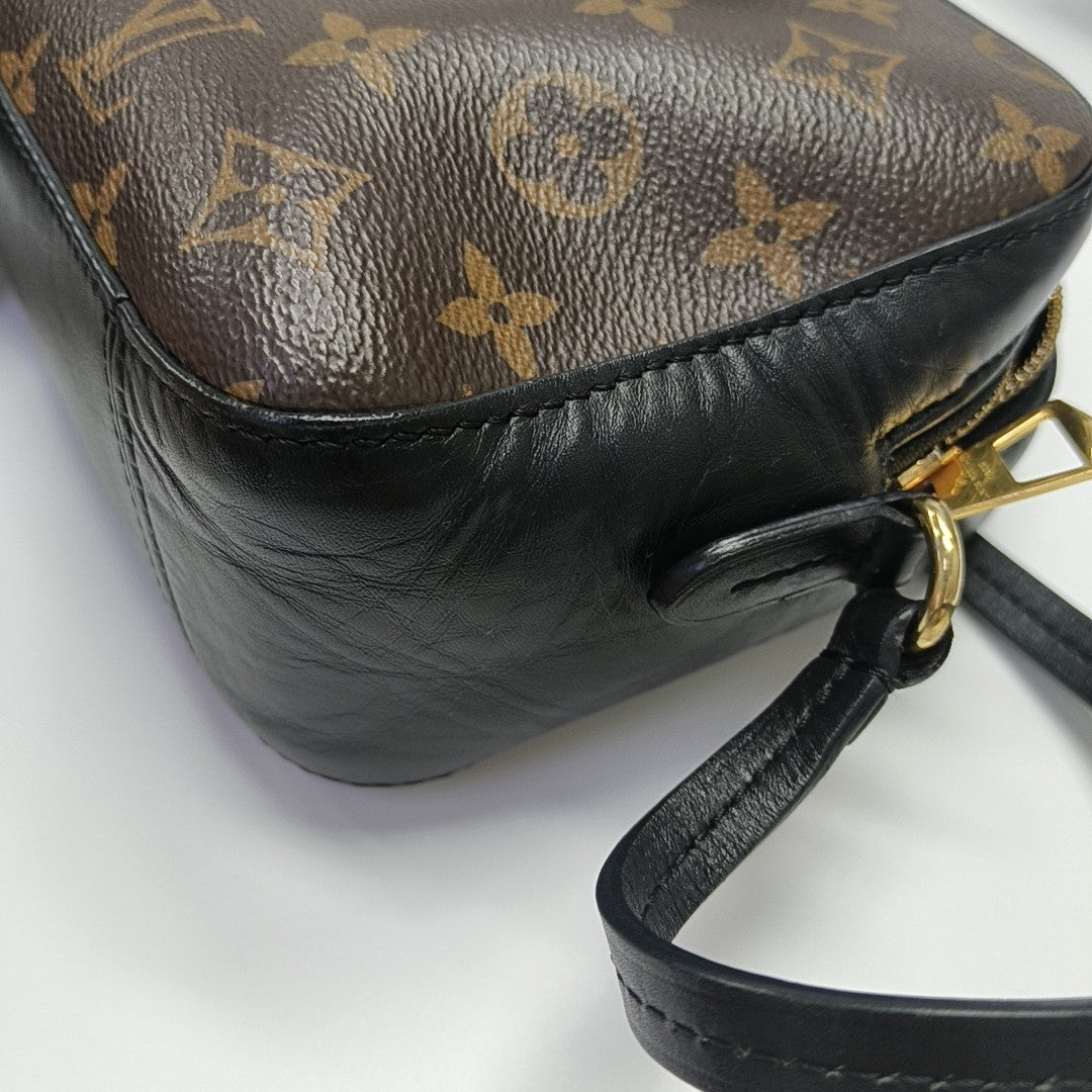 SAINTONGE Monogram Coated Canvas Brown