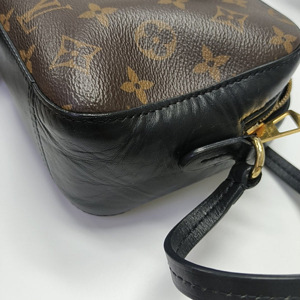 SAINTONGE Monogram Coated Canvas Brown