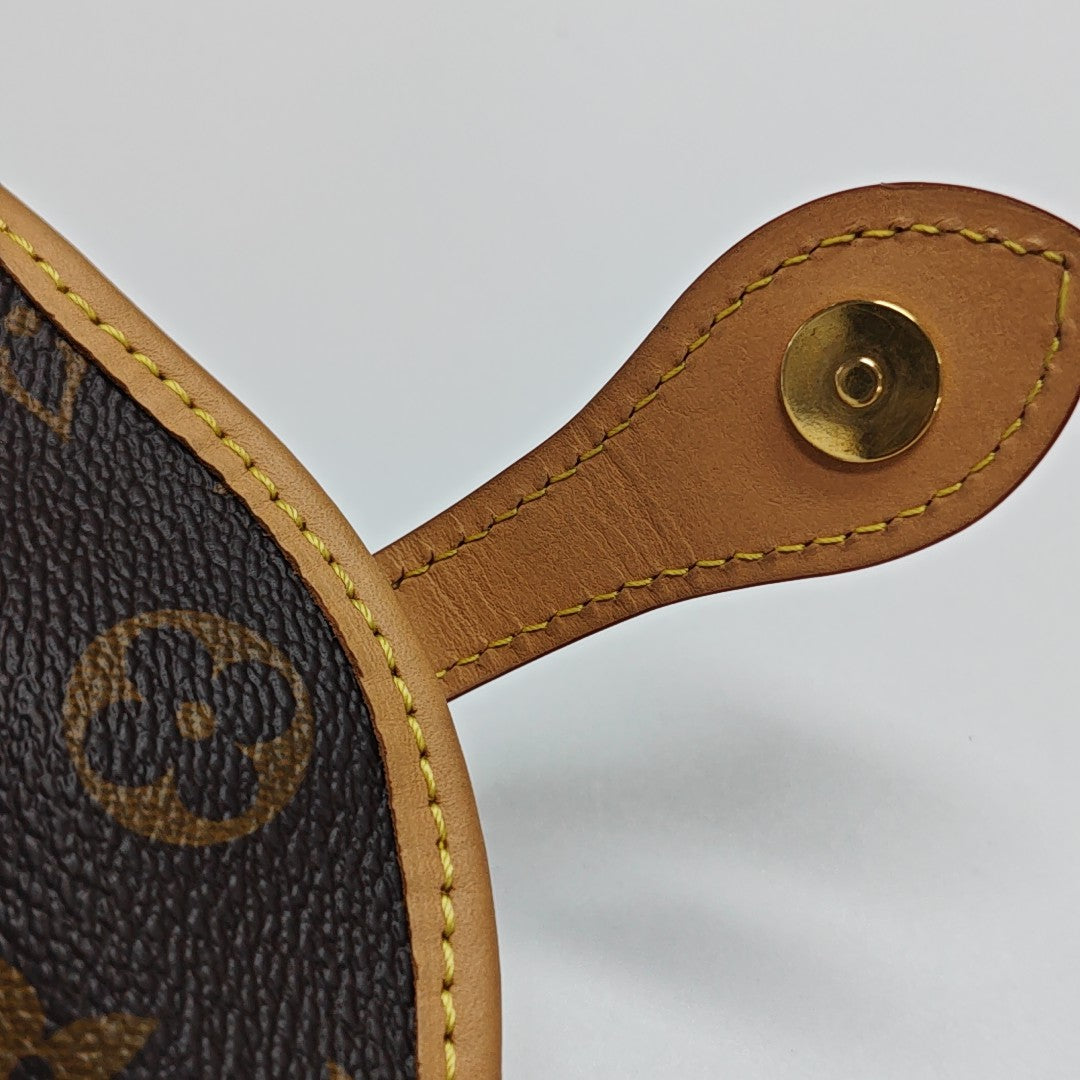 FOLD ME Monogram Coated Canvas Brown