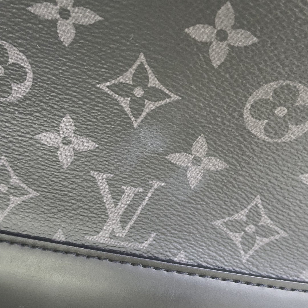 VOYAGER PM Monogram Coated Canvas Black