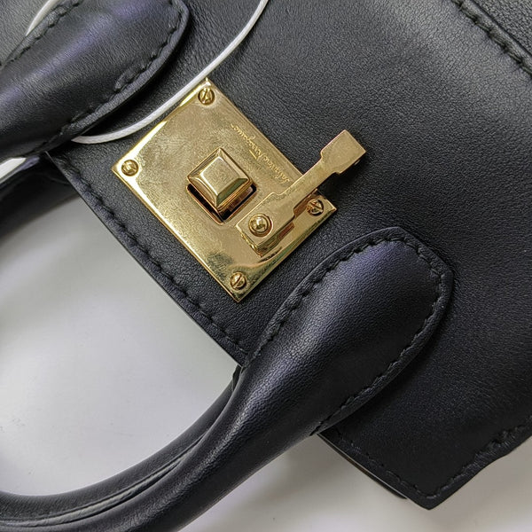 Ferragamo Studio Small Calfskin Black
