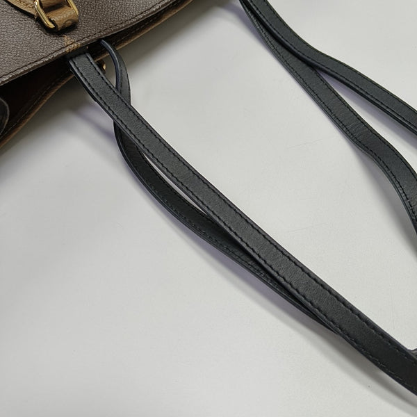 ONTHEGO GM Monogram Coated Canvas Brown