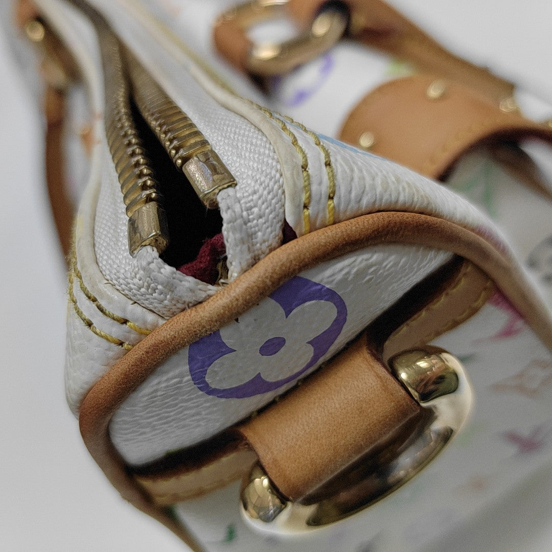 LV × TM RITA Monogram Coated Canvas White