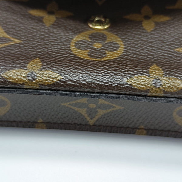 FÉLICIE Monogram Coated Canvas Brown