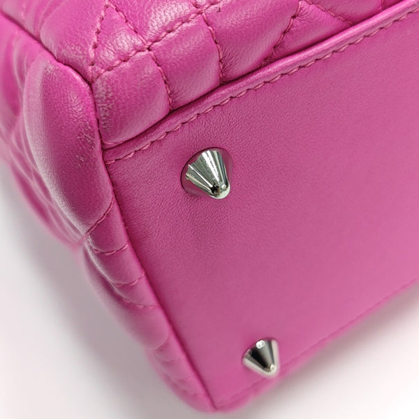 Lady Dior Medium Cannage Lambskin Red