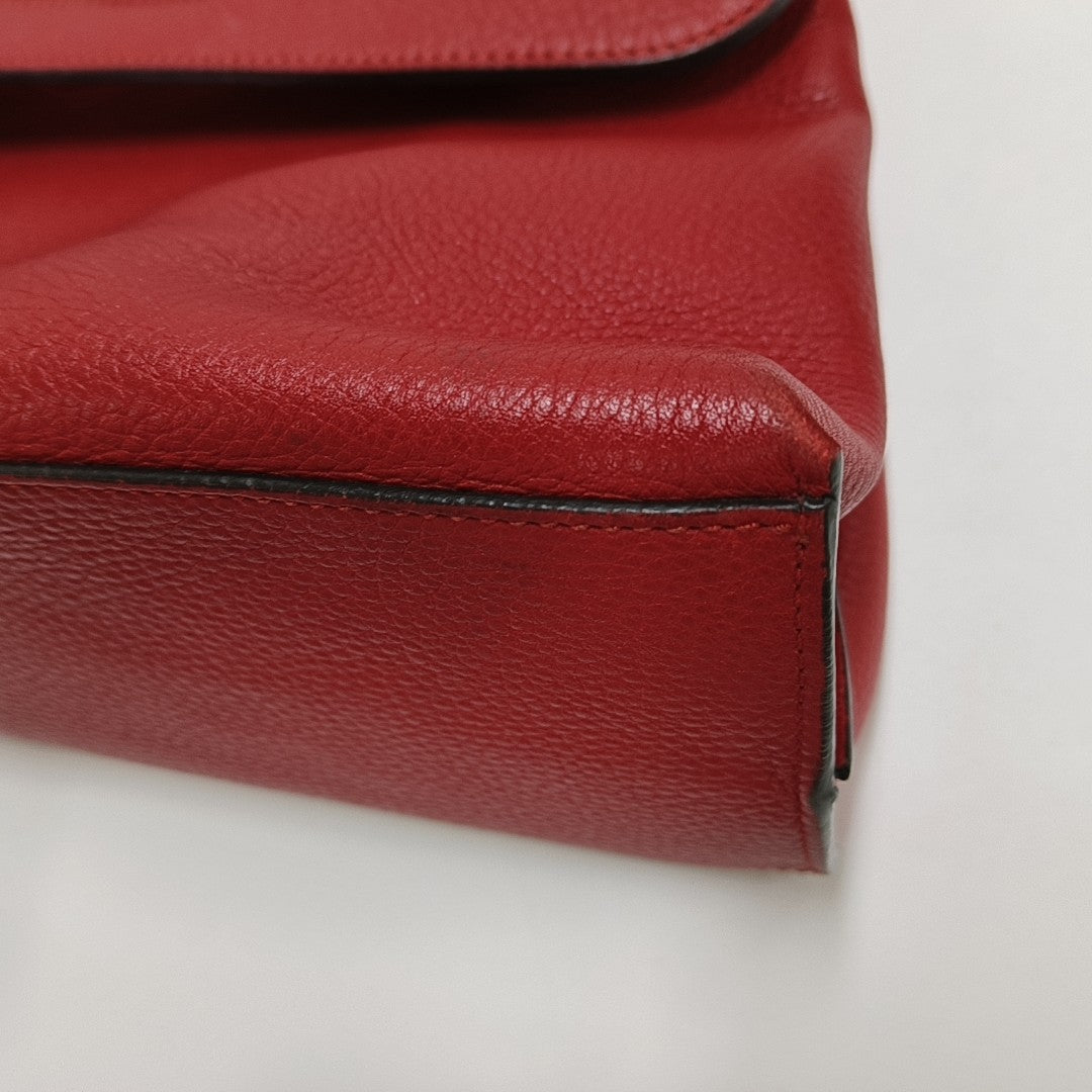 Daily Calfskin Red