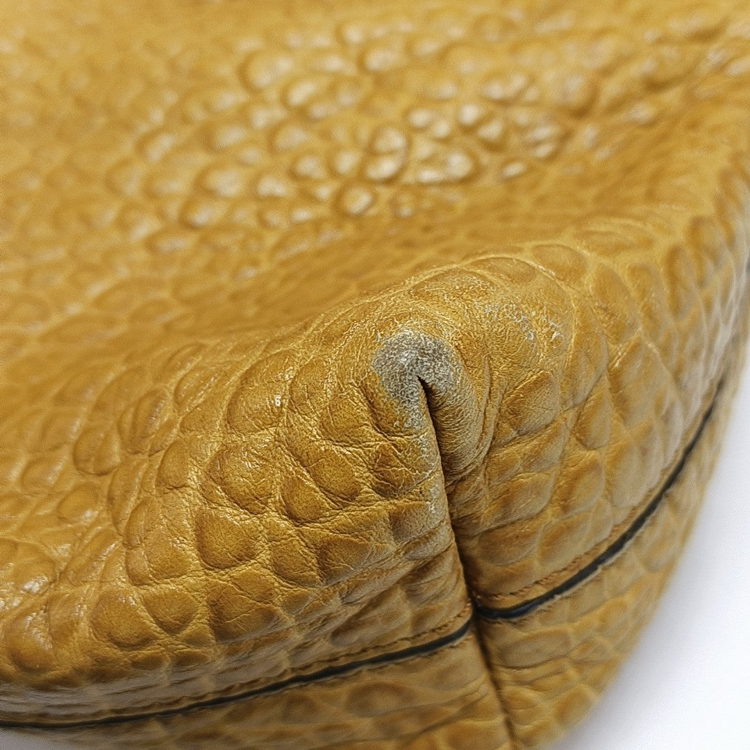 Calfskin Crossbody Bag Yellow