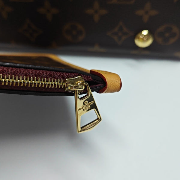 CARRYALL PM Monogram Coated Canvas Brown
