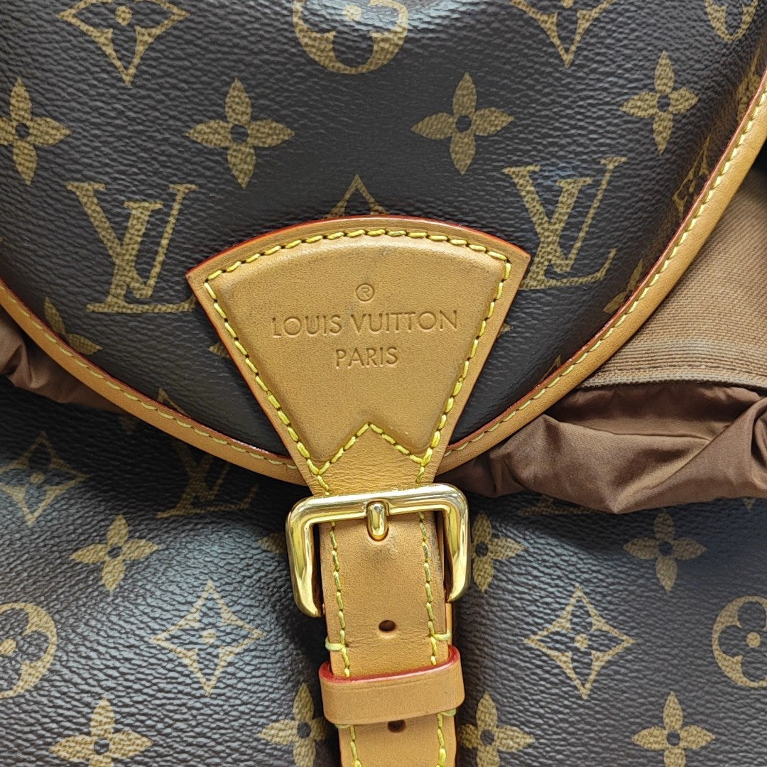 MONTSOURIS CARGO Monogram Coated Canvas Brown