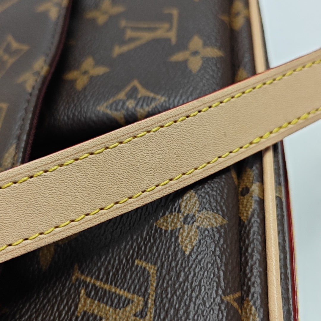 VIVA CITE Monogram Coated Canvas Brown