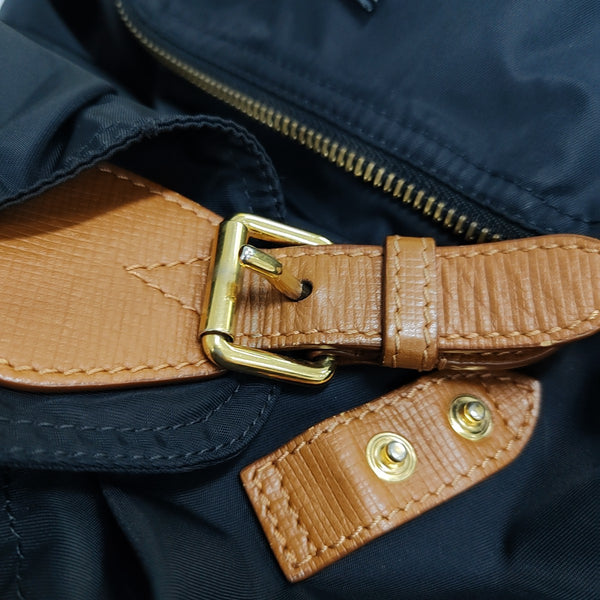 The Rucksack Medium Nylon Black