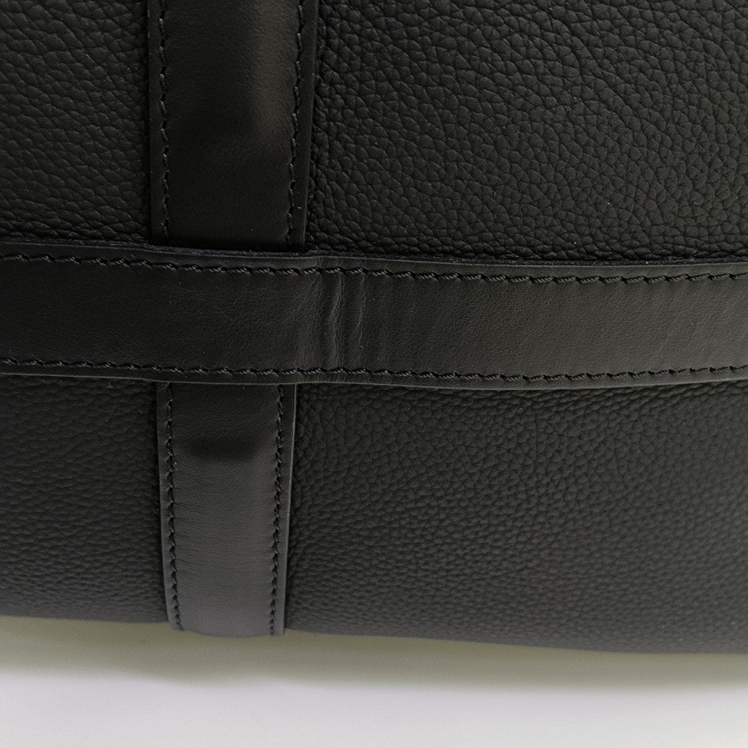 KEEPALL 40 Calfskin Black
