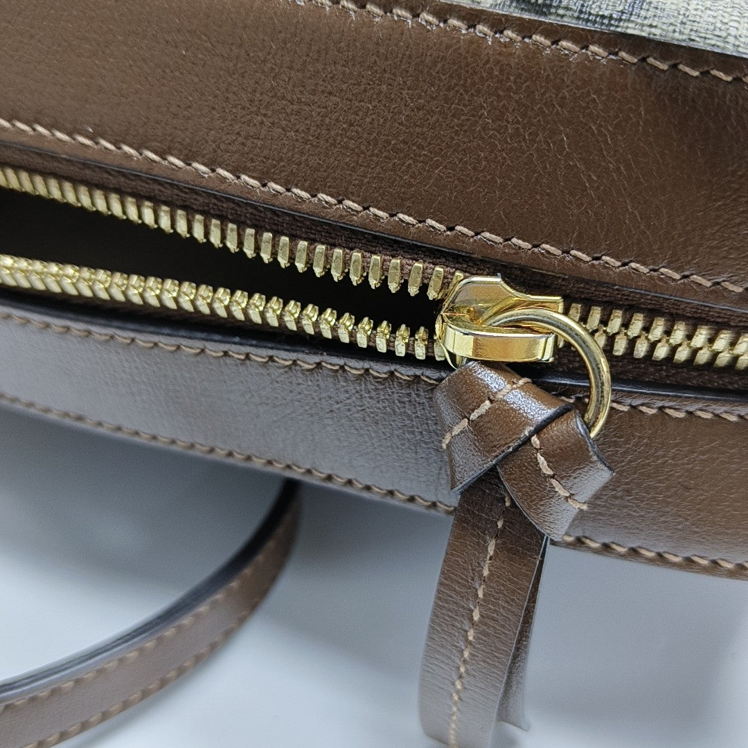 Horsebit 1955 Pequeño Lona Revestida Beige