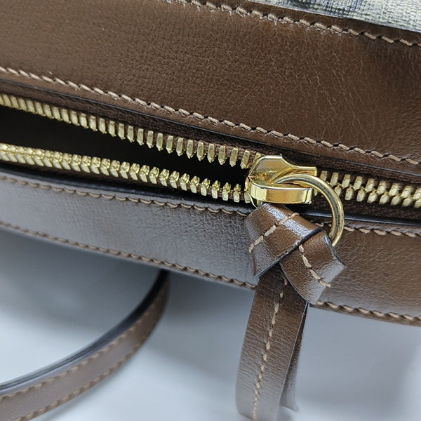 Horsebit 1955 Pequeño Lona Revestida Beige