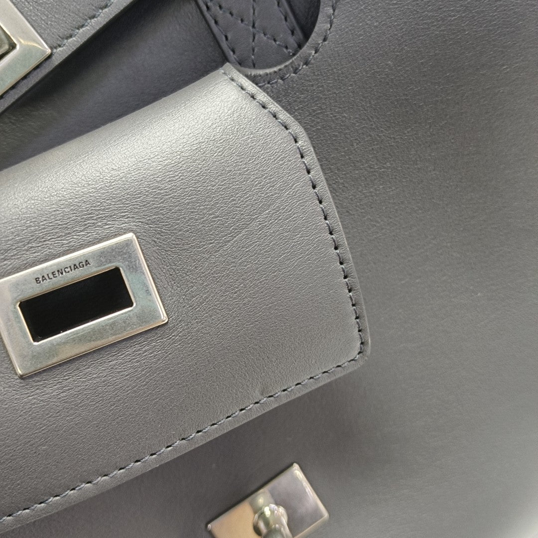 BEL AIR Medium Calfskin Gray