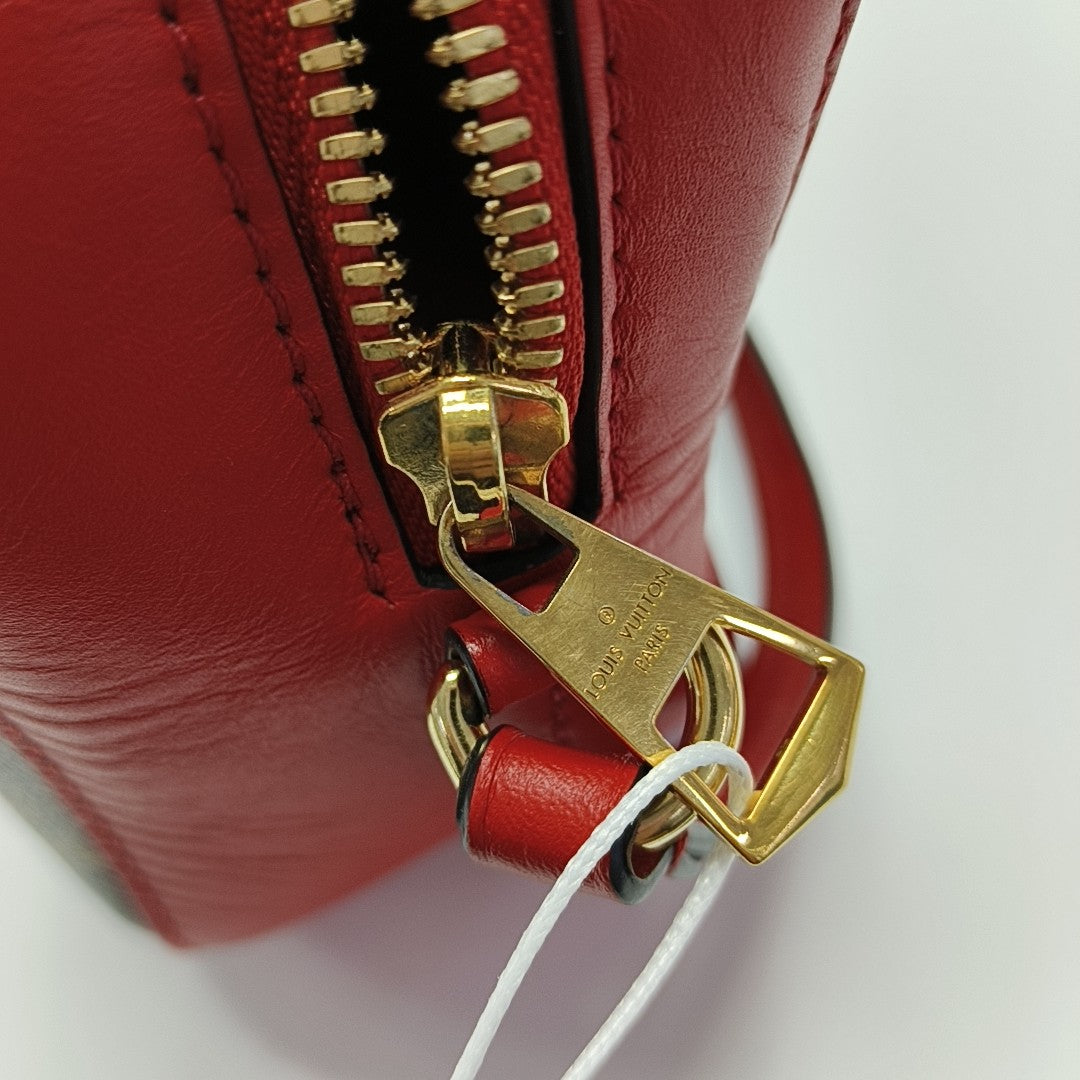 SAINTONGE Monogram Coated Canvas Brown