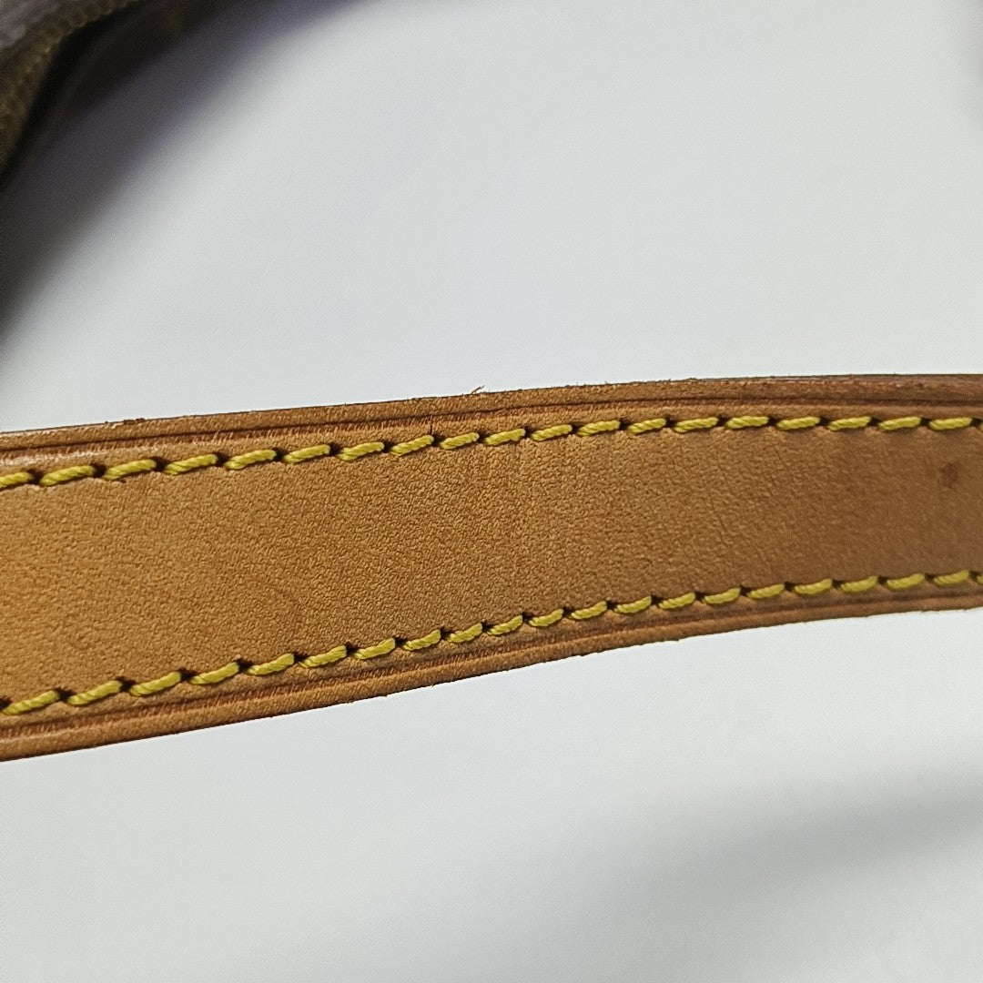 CROISSANT PM Monogram Coated Canvas Brown