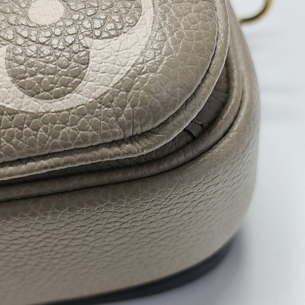 MÉTIS EAST WEST Monogram Calfskin Gray