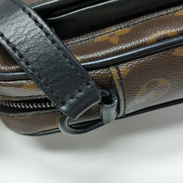 CHRISTOPHER Monogram Coated Canvas Brown